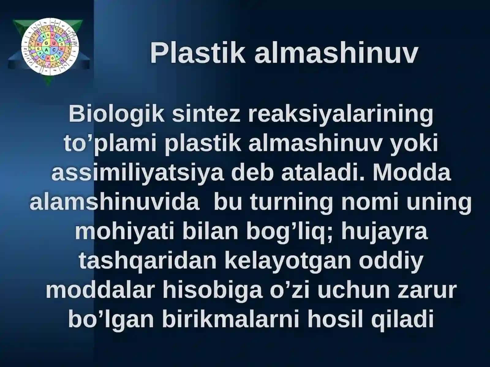 Plastika almashinuvi 3