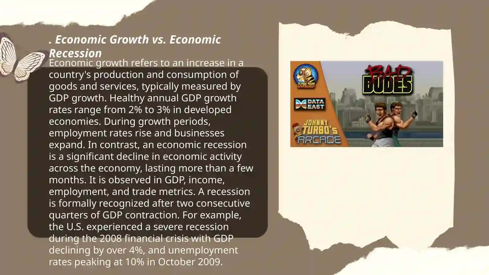 Economic Growth vs. Economic Recession 3