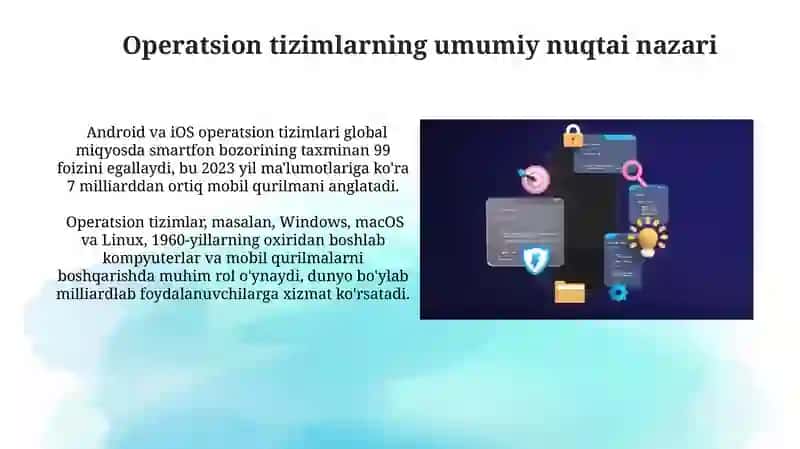 Operatsion tizimlarning umumiy tavsifi 3