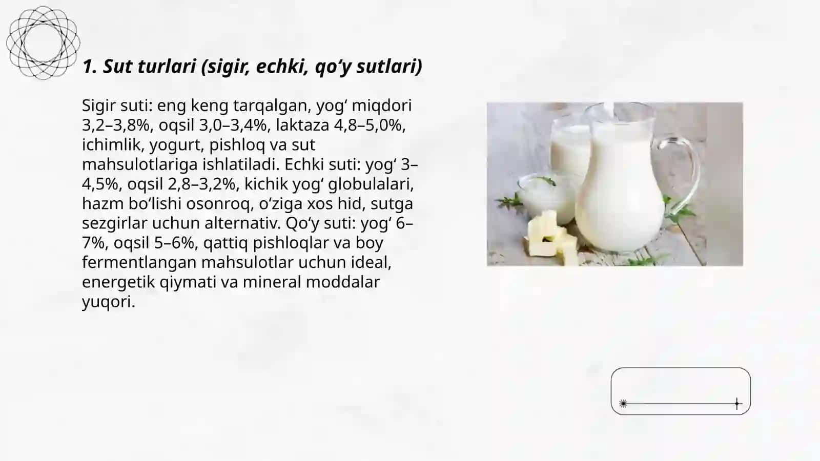 Sut mahsulotlari 3