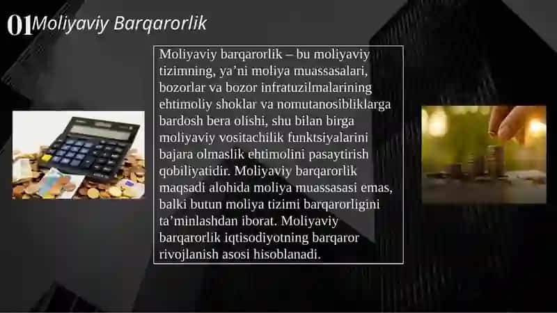 Korxonalar moliyasi Moliyaviy munosabatlar 3