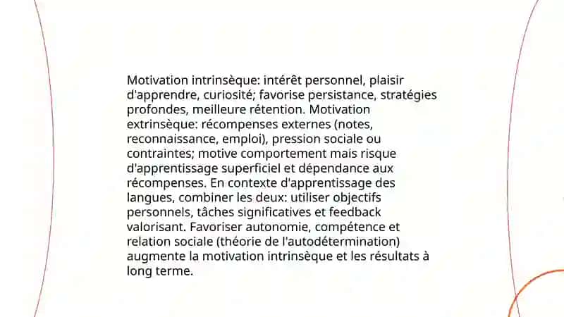 Facteurs psychologiques dans l‘apprentissage des langues 3