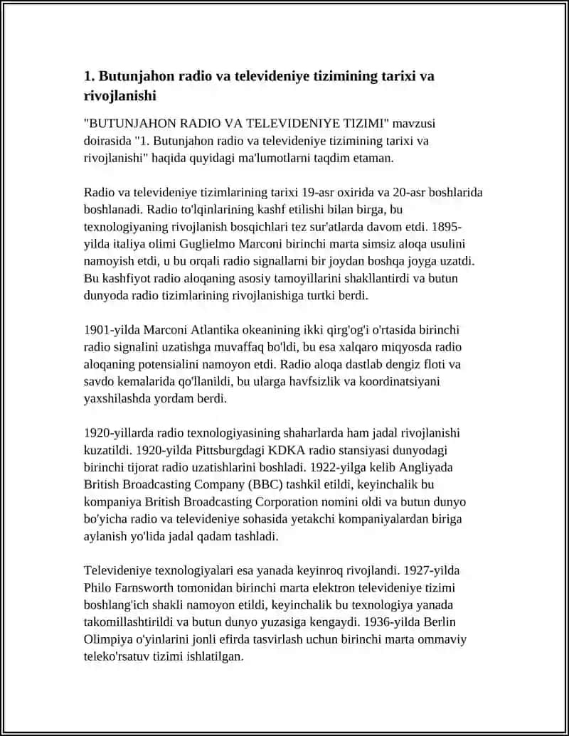 BUTUNJAHON RADIO VA TELEVIDENIYE TIZIMI 3