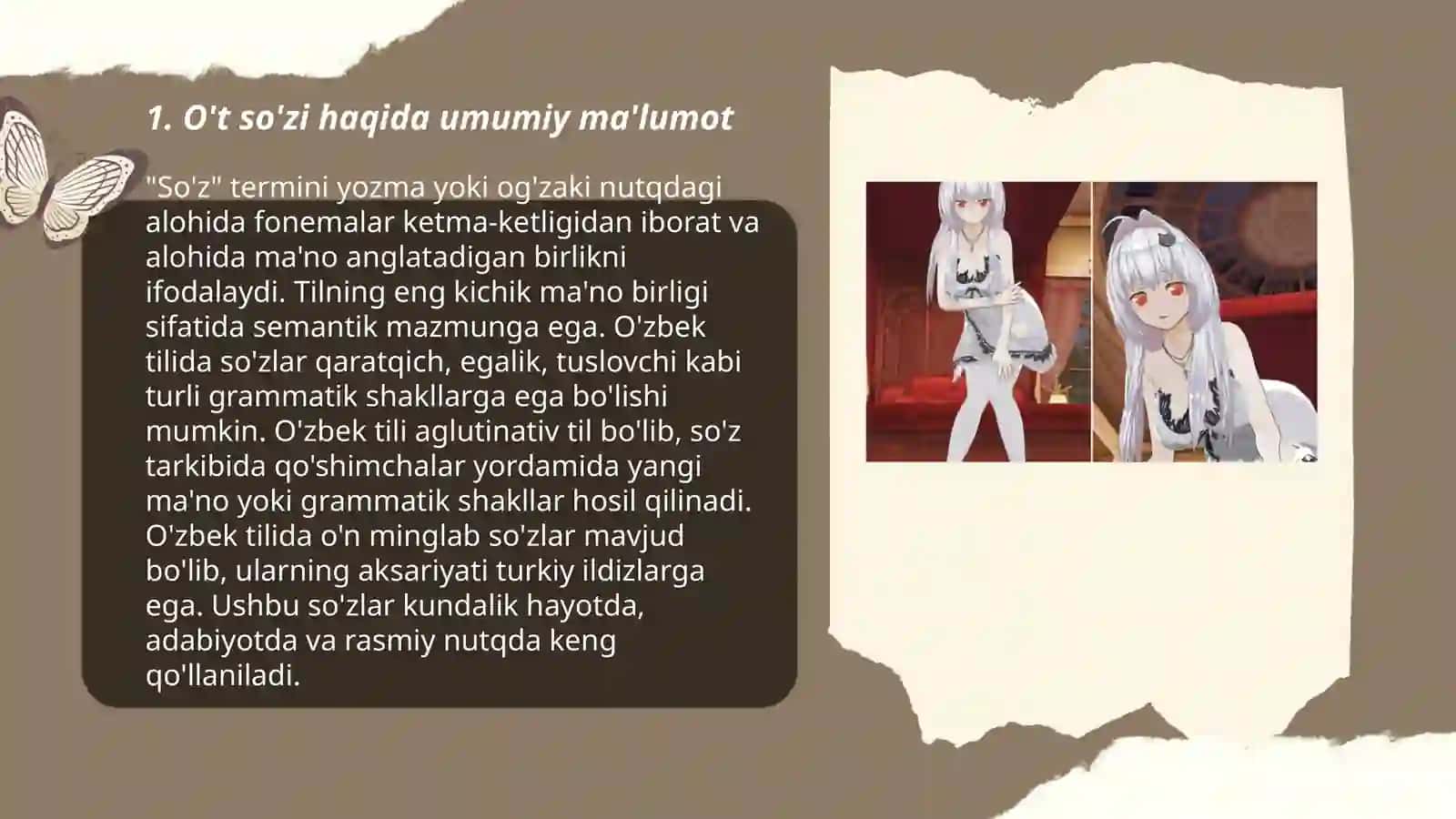 mustaqil soz turkumi ot 3