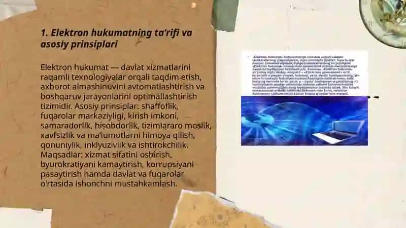 Elektron hukumat va uning hayotdagi oʻrni 3