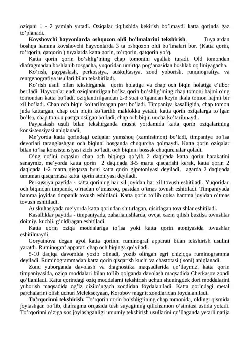 OG‘IZ BO‘SHLIG‘I ORGANLARINI TEKSHIRISH 3