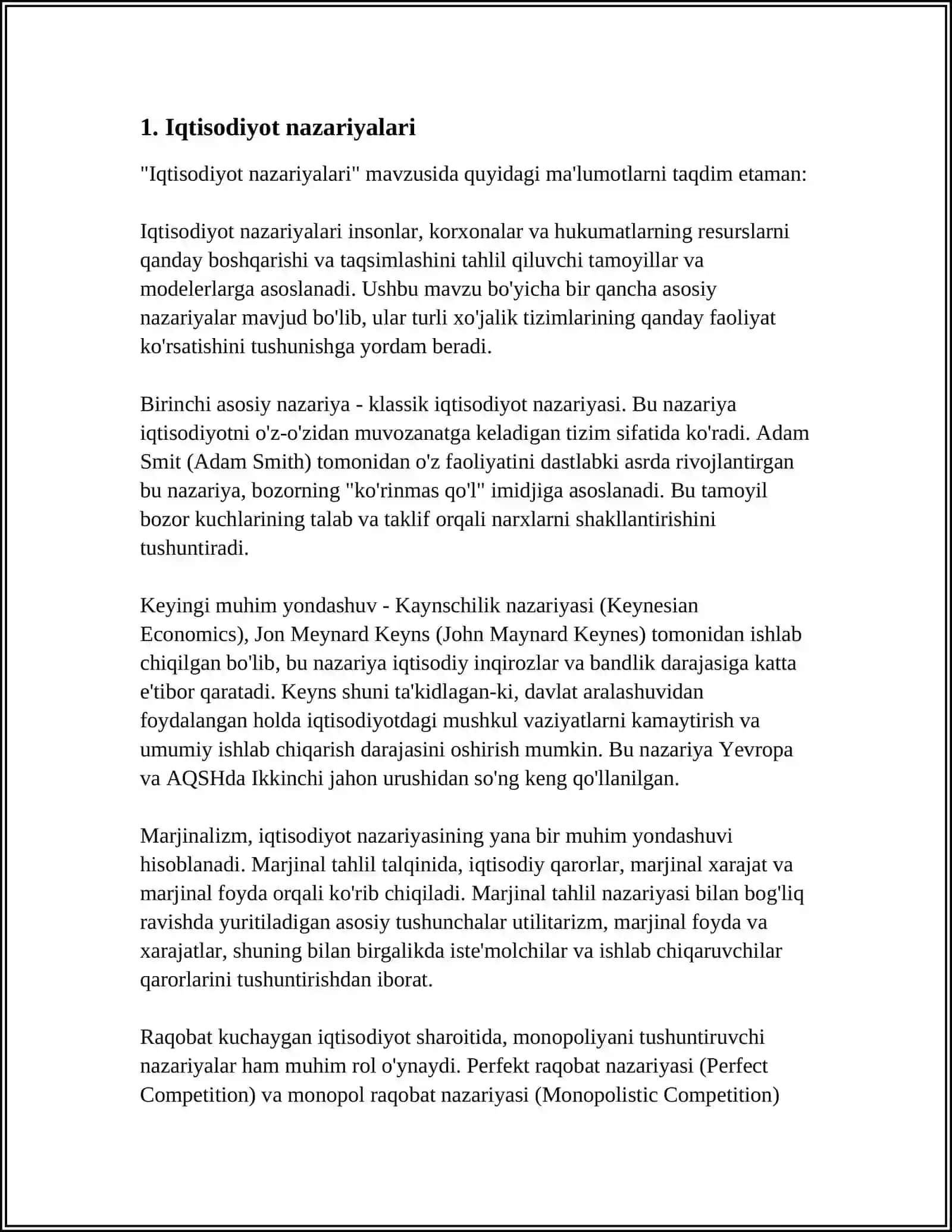 FARGONA DAVLAT UNIVESITETI IQTISODIYOT KAFEDRASI 3
