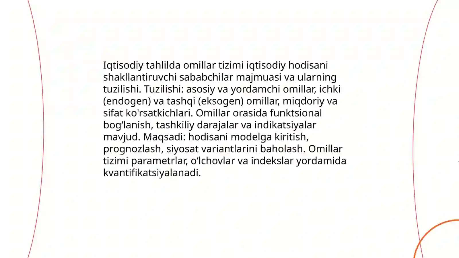 Iqtisodiy tahlilda omillar tizimi 3