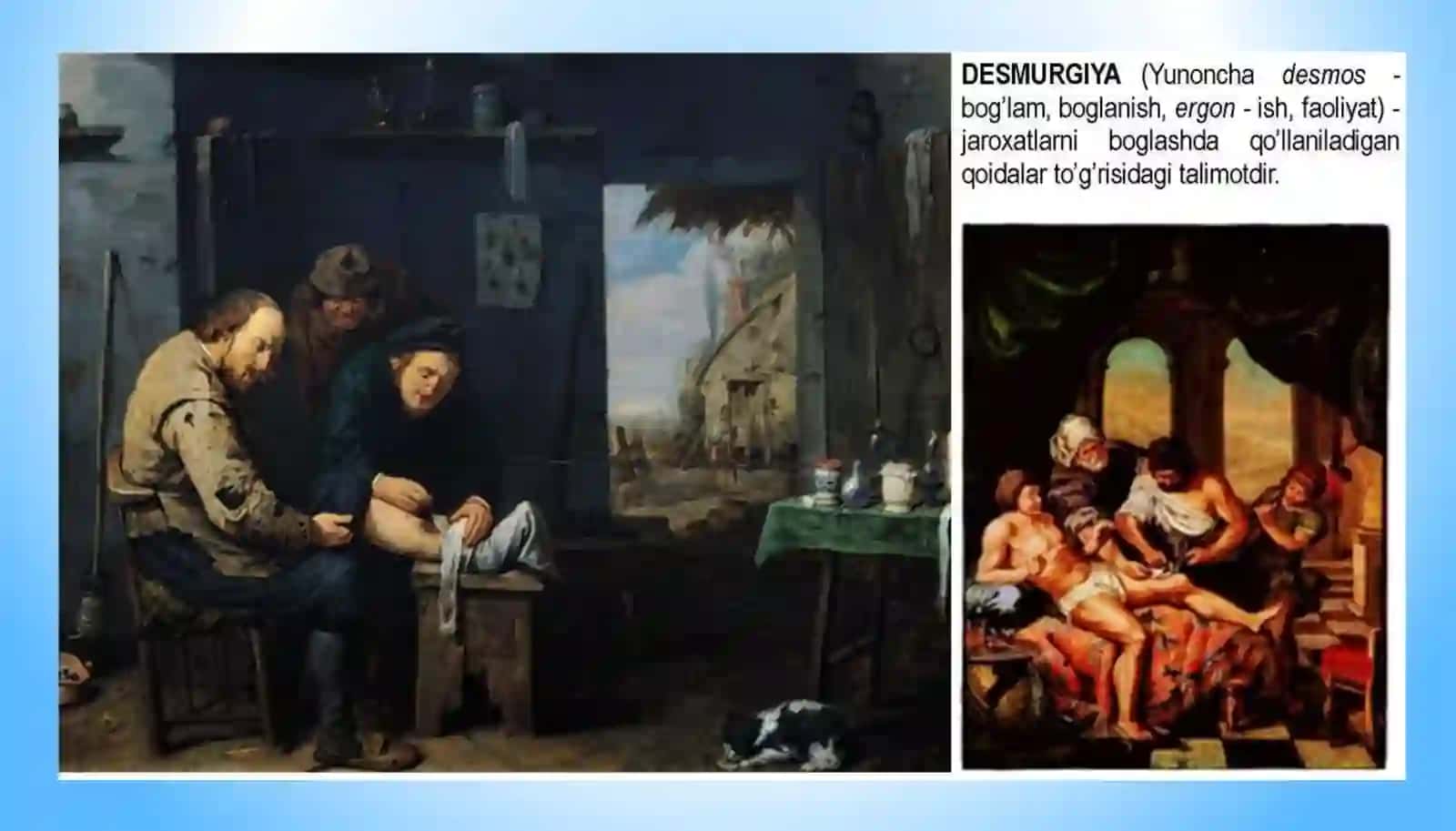 Desmurgiya asoslari 3