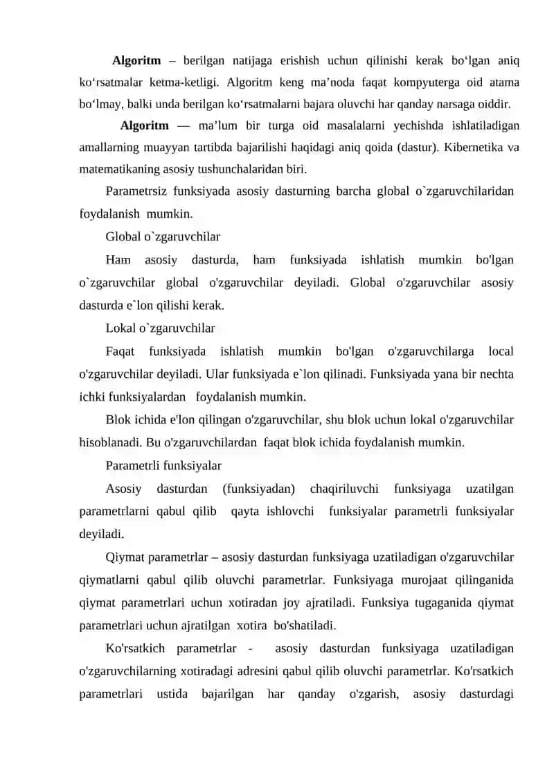 ICHMA-ICH JOYLASHGAN REKURSIV JARAYONLARI 3