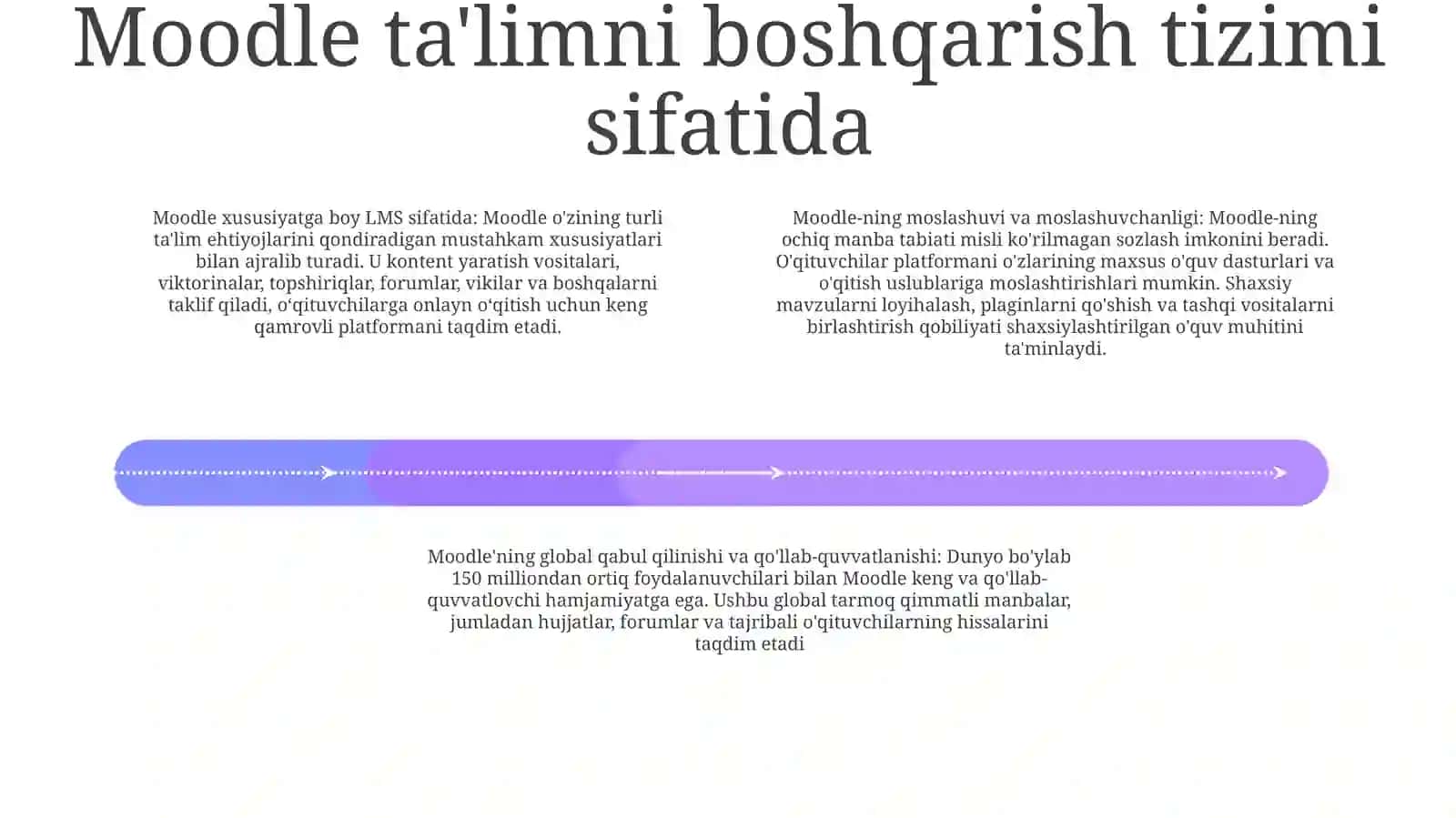 Moodle Masofadan OʻQitish Tizimi 3
