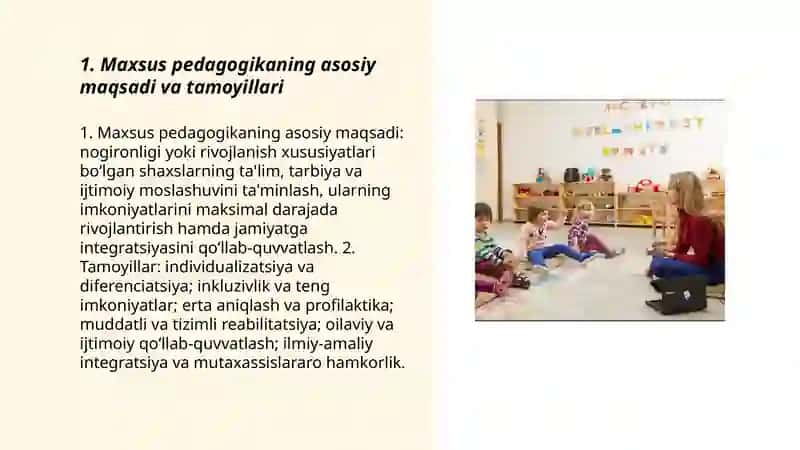Maxsus pedagogikaning maqsadi 3