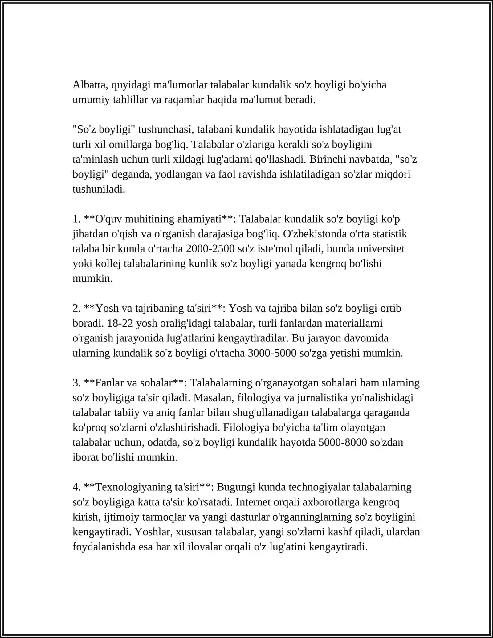 TALABALAR LEKSIKASI 3