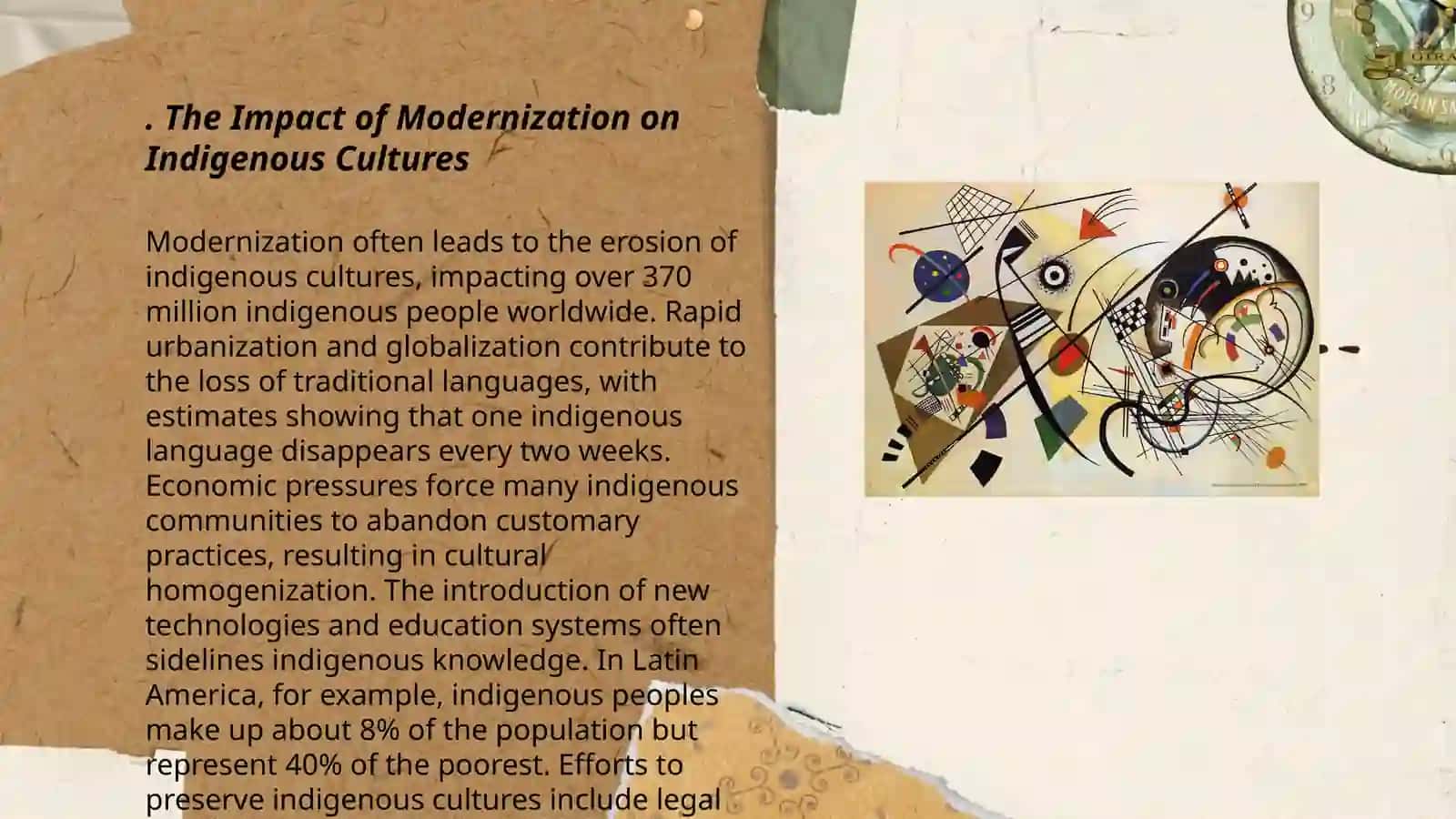 Tribe and modernity 3