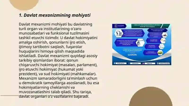 Davlat mexanizmi 3