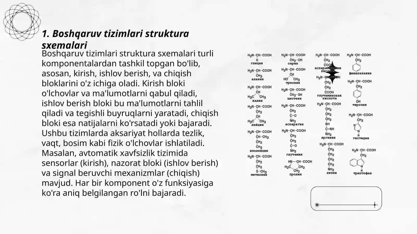 Boshqarish va nazoratning struktura sxemalari 3