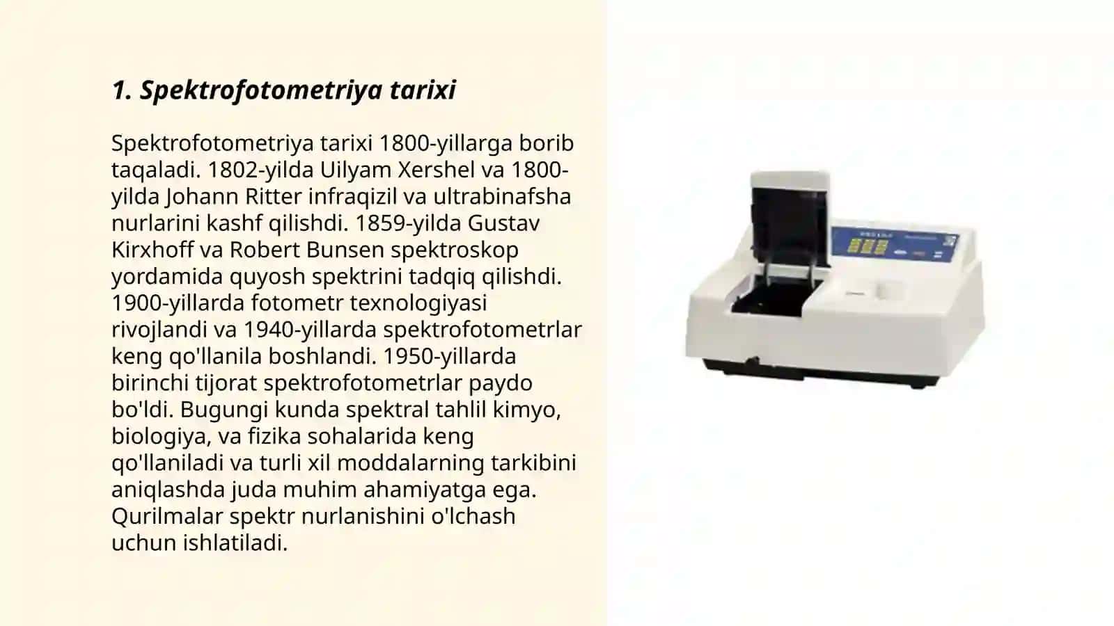 Spektrofotometr 3