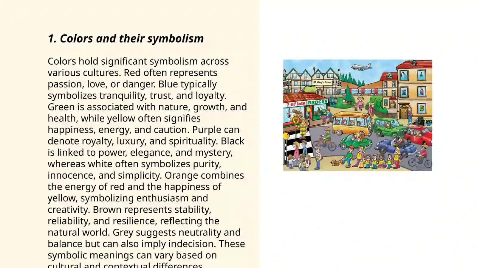 Describing pictures 3