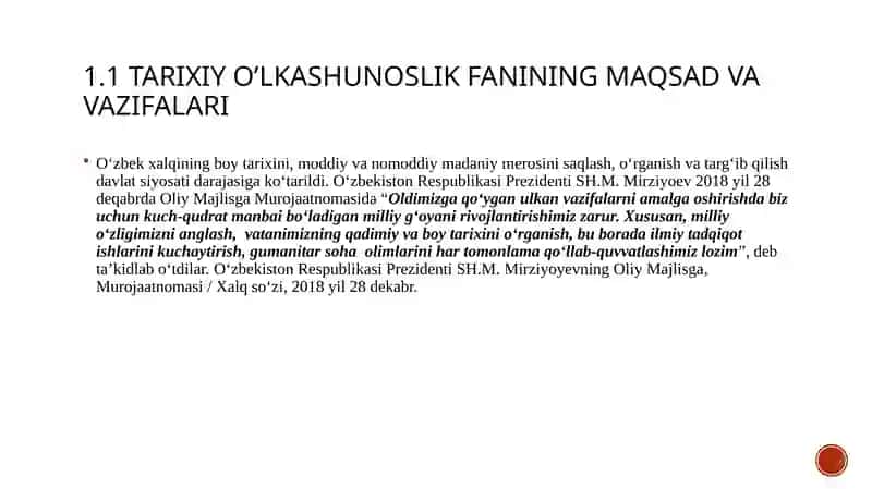 Tarixiy o’lkashunoslik 3