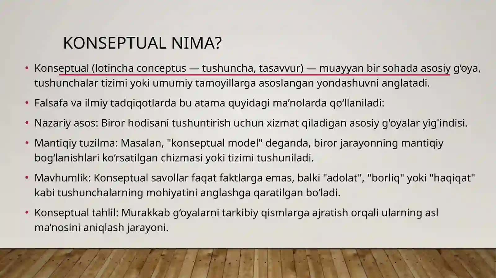 Rivojlanishning konseptual asoslari 3