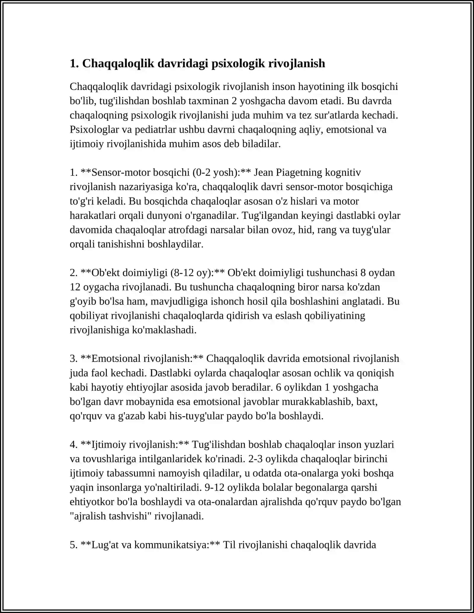 CHAQALOQLIK DAVRINING PSIXOLOGIK XUSUSIYATLARI 3