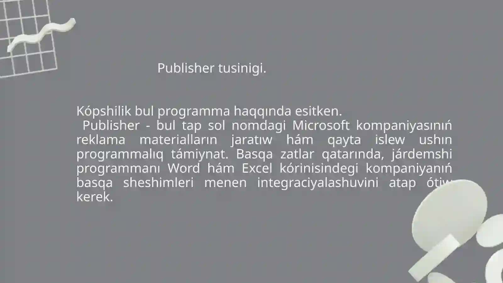 Buklet tayarlaw temasinda òzbetinshe jumisi 3