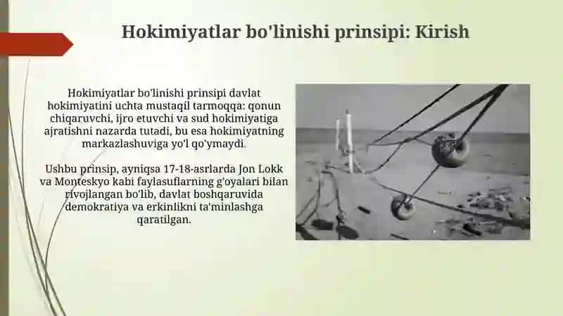 Hokimiyat boʻlinish prinsipi 3