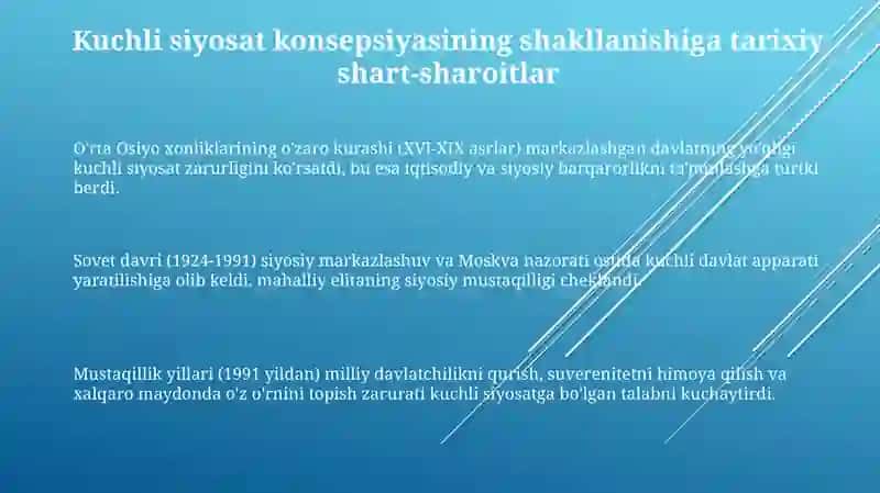 O'zbekistonda kuchli siyosat konsepsiyasi 3