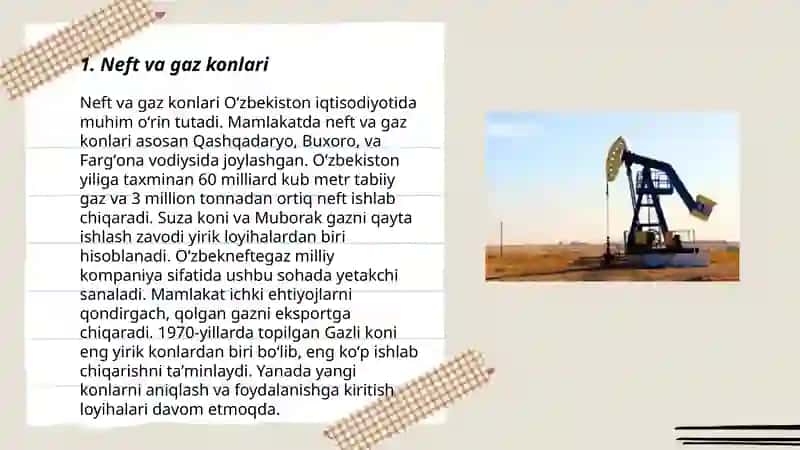 Oʻzbekistonning qazilma boyliklari 3