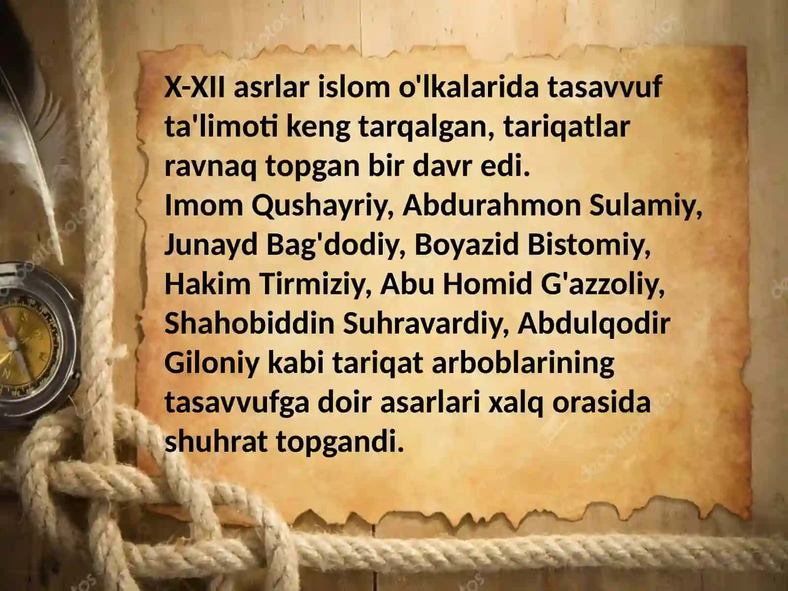 Ahmad Yassaviy hayoti va ijodi 3