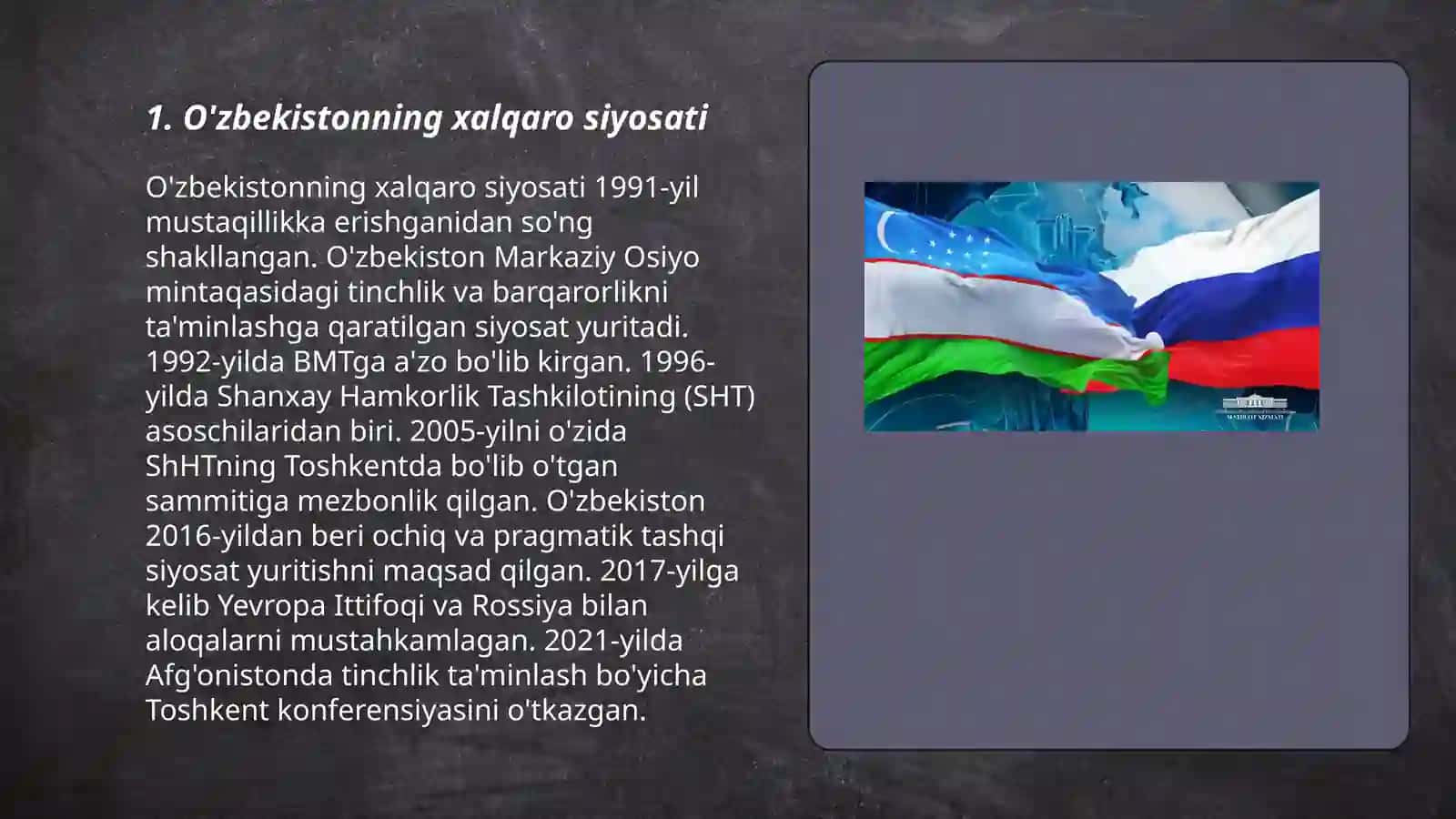Amaliy o'zbek tili fanidan mustaqil ish 3