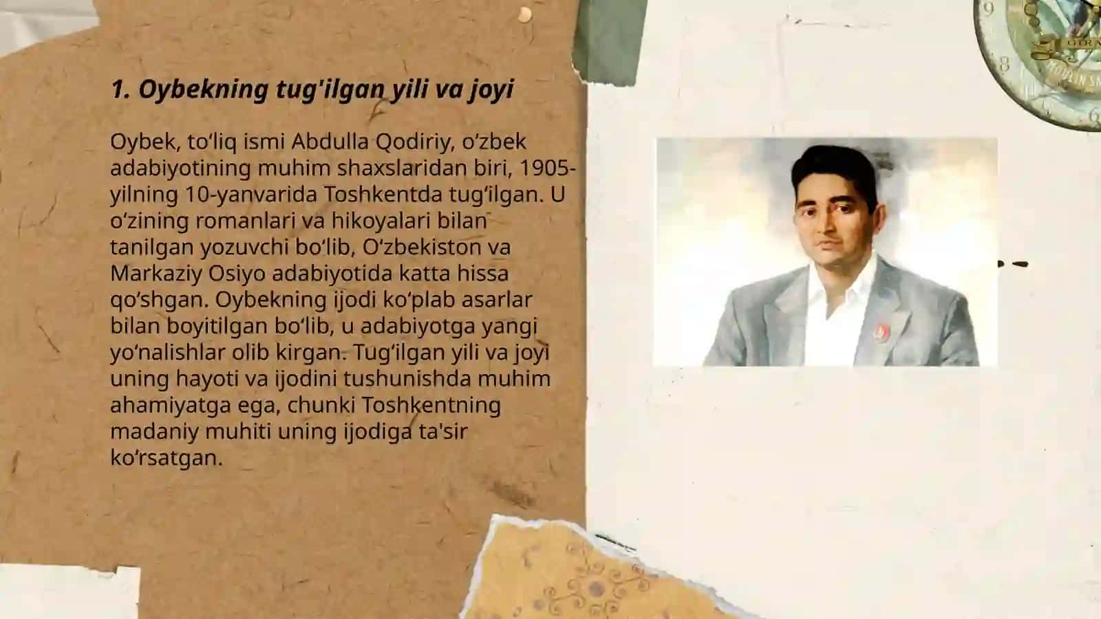 Oybekning hayoti va ijodi 3