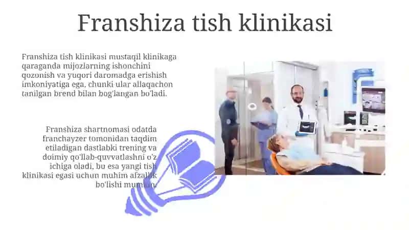 Franshiza tish klinikasi 3