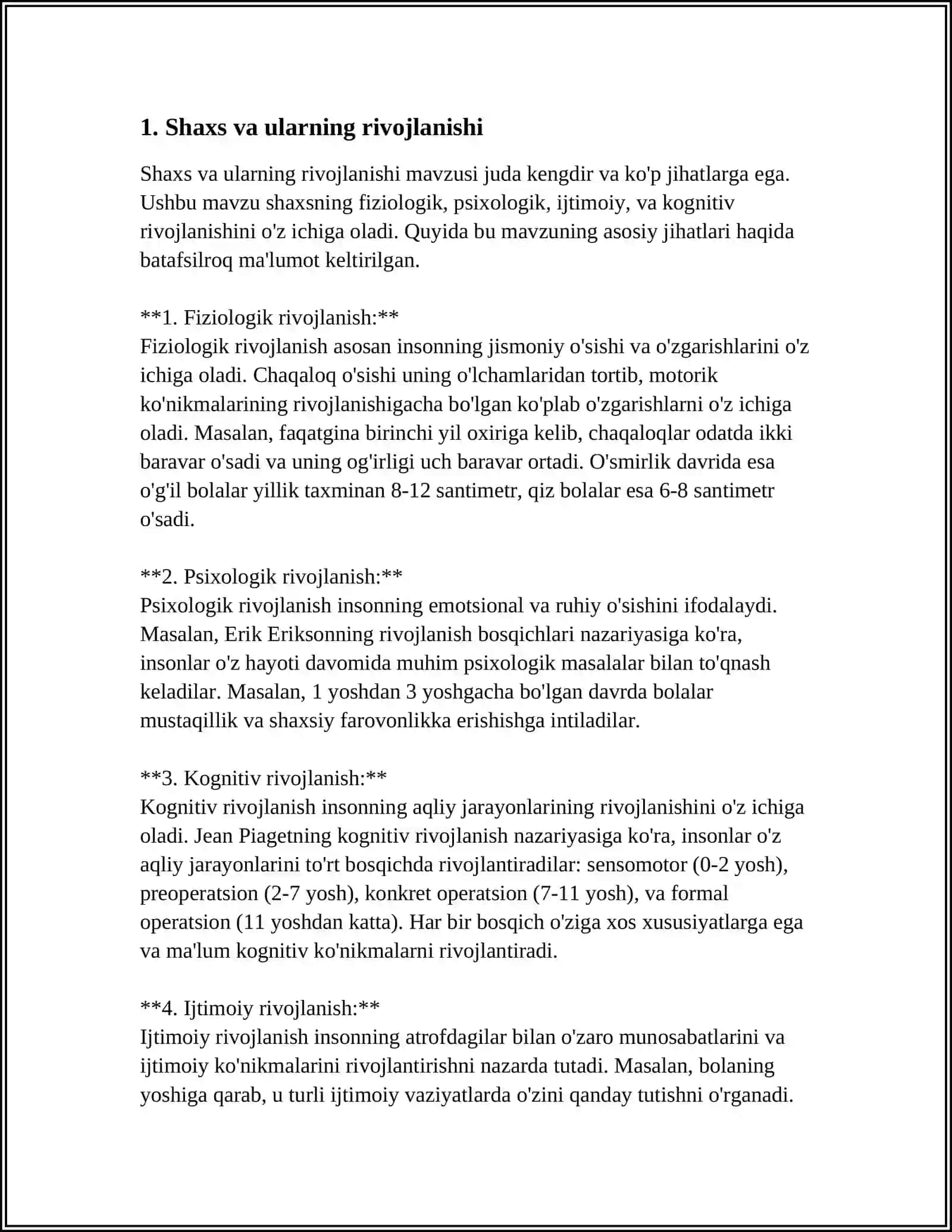 INSON PISIHOLOGOYASI 3