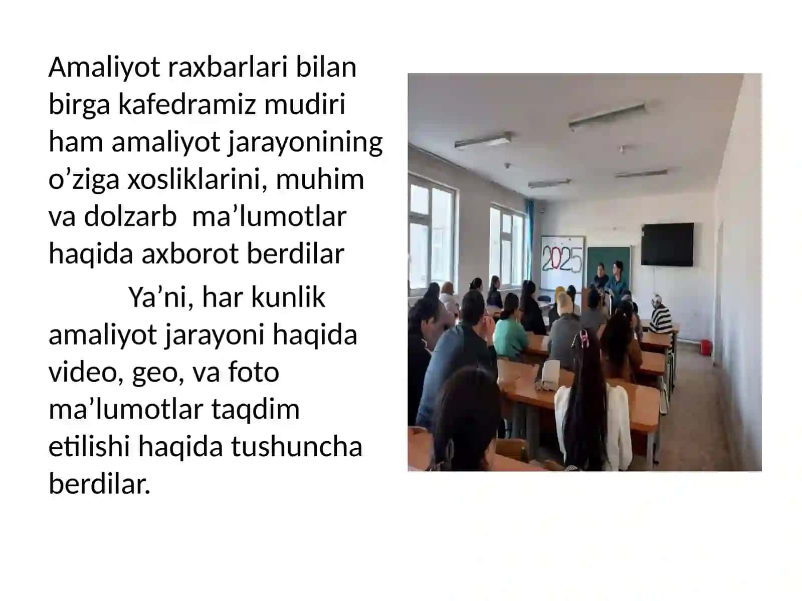 PEDAGOGIK AMALIYOTIGA DOIR TAQDIMOTI 3