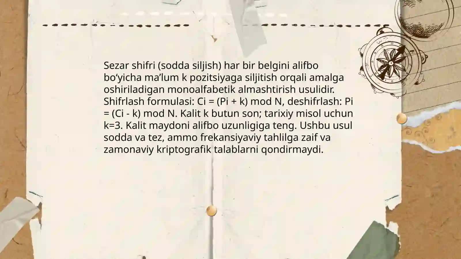 Axborotlarni shifrlash usullari 3