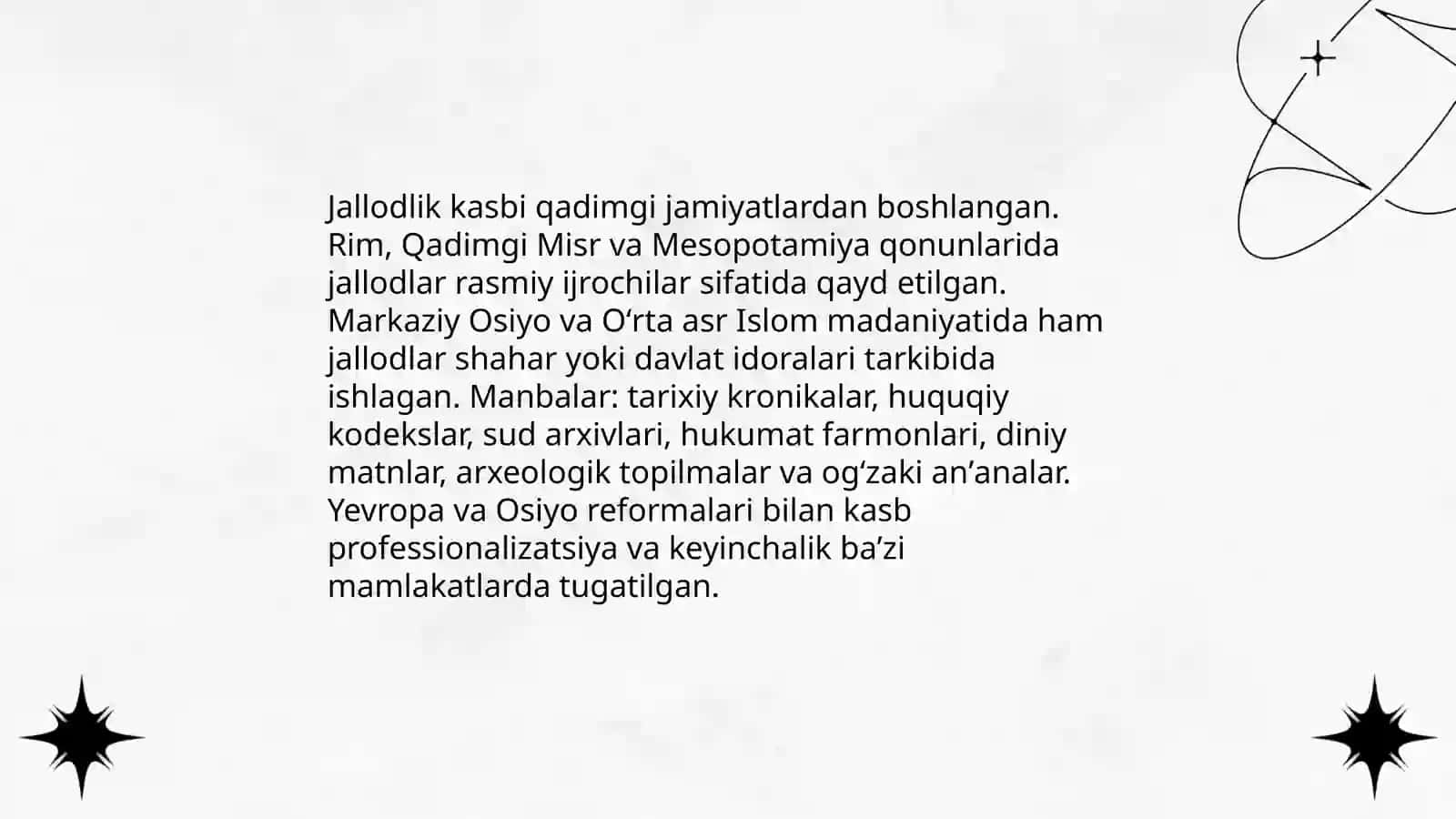 Jallodlik kasbi boʻyicha malumot 3
