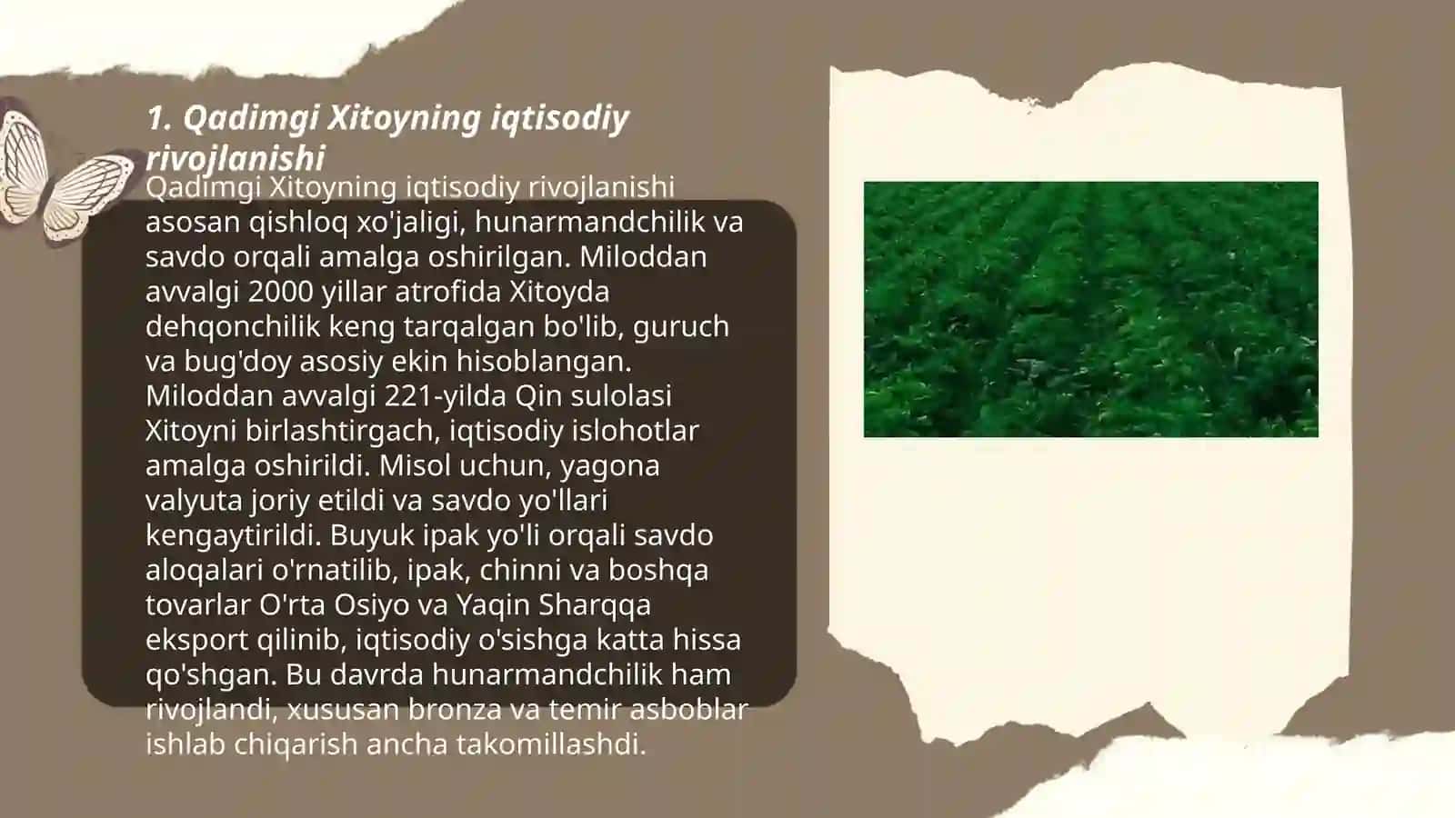 Qadimgi Xitoydagi iqtisodiy g’oyalar 3