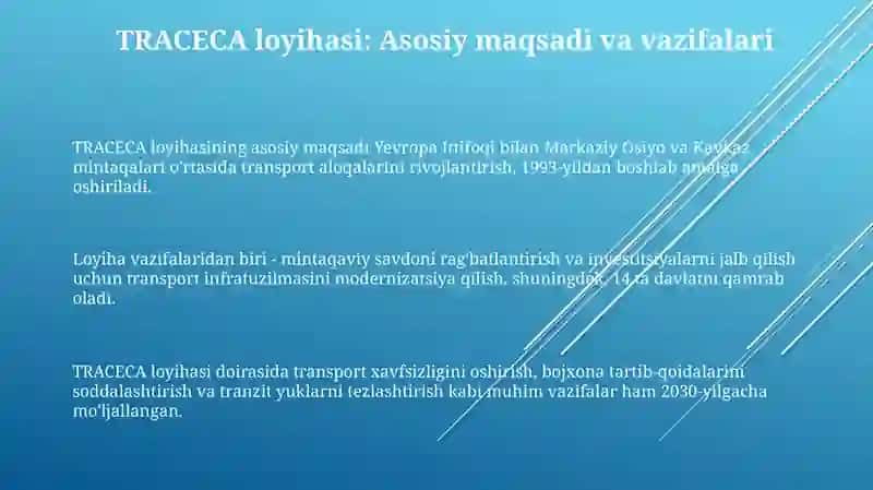 TRASEKA loyihasi 3