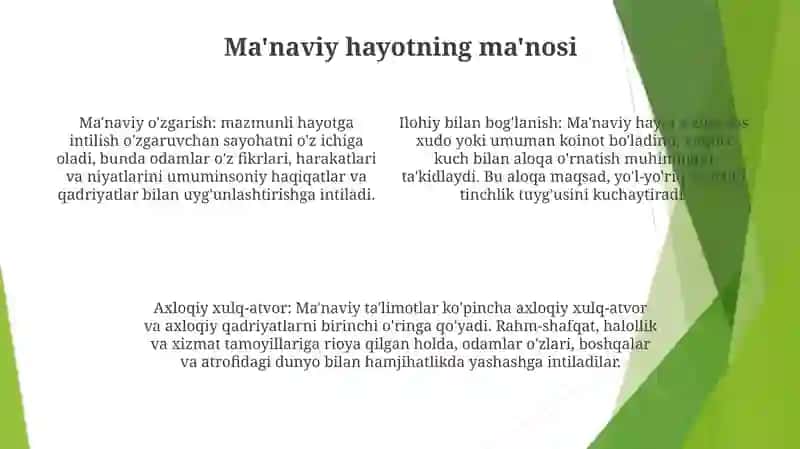 Jamiyatning MaʼNaviy Hayoti 3