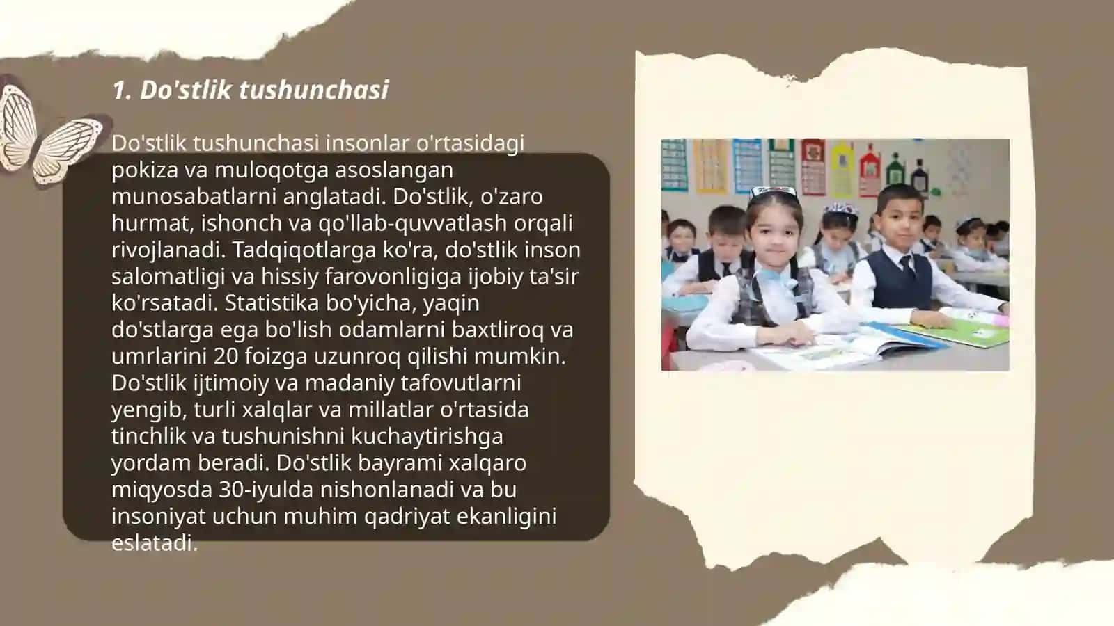 Do'stlik tushunchasi 3