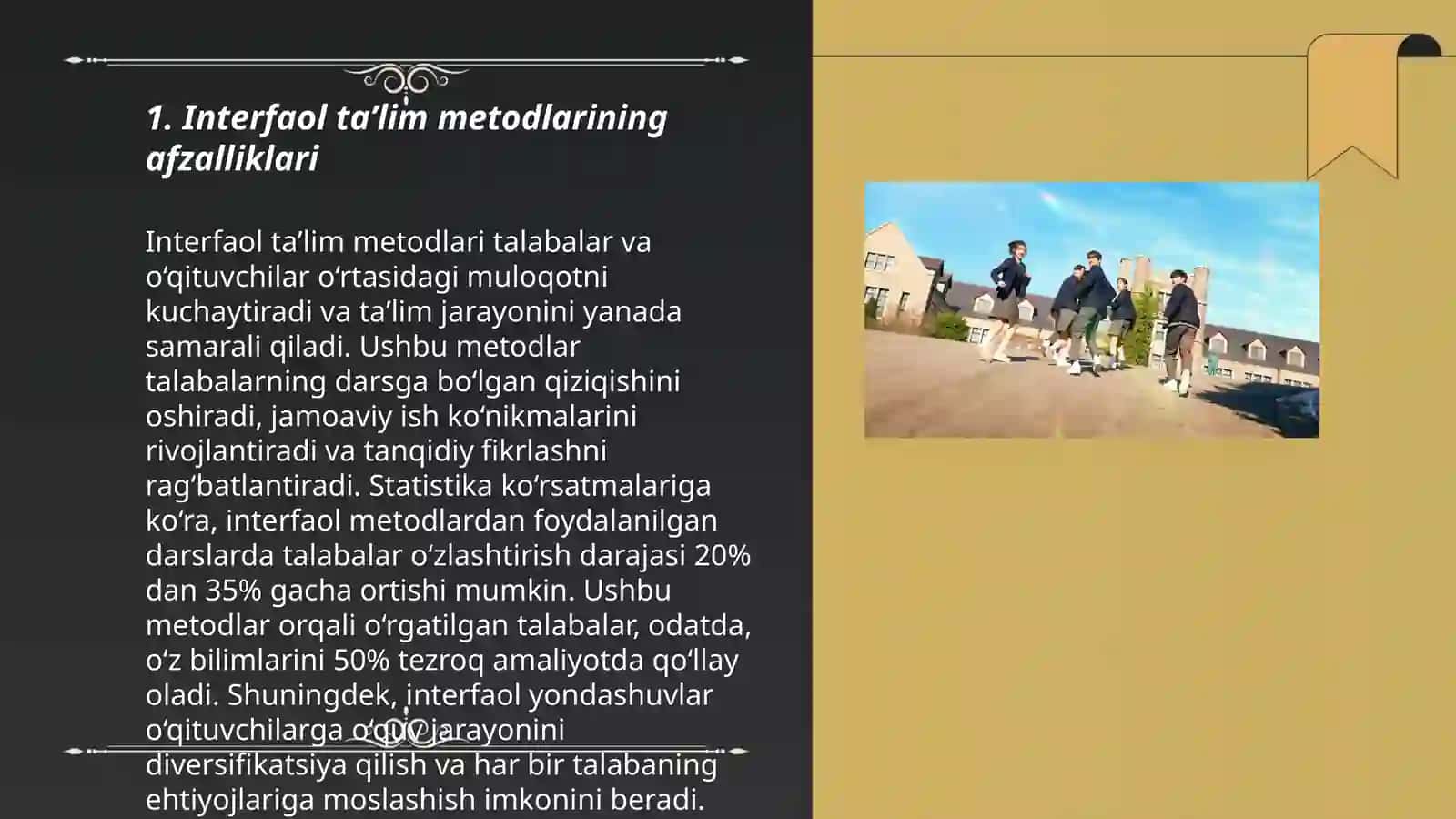 Interfaol taʼlim metodlarni qoʻllash texnologiyalari 3