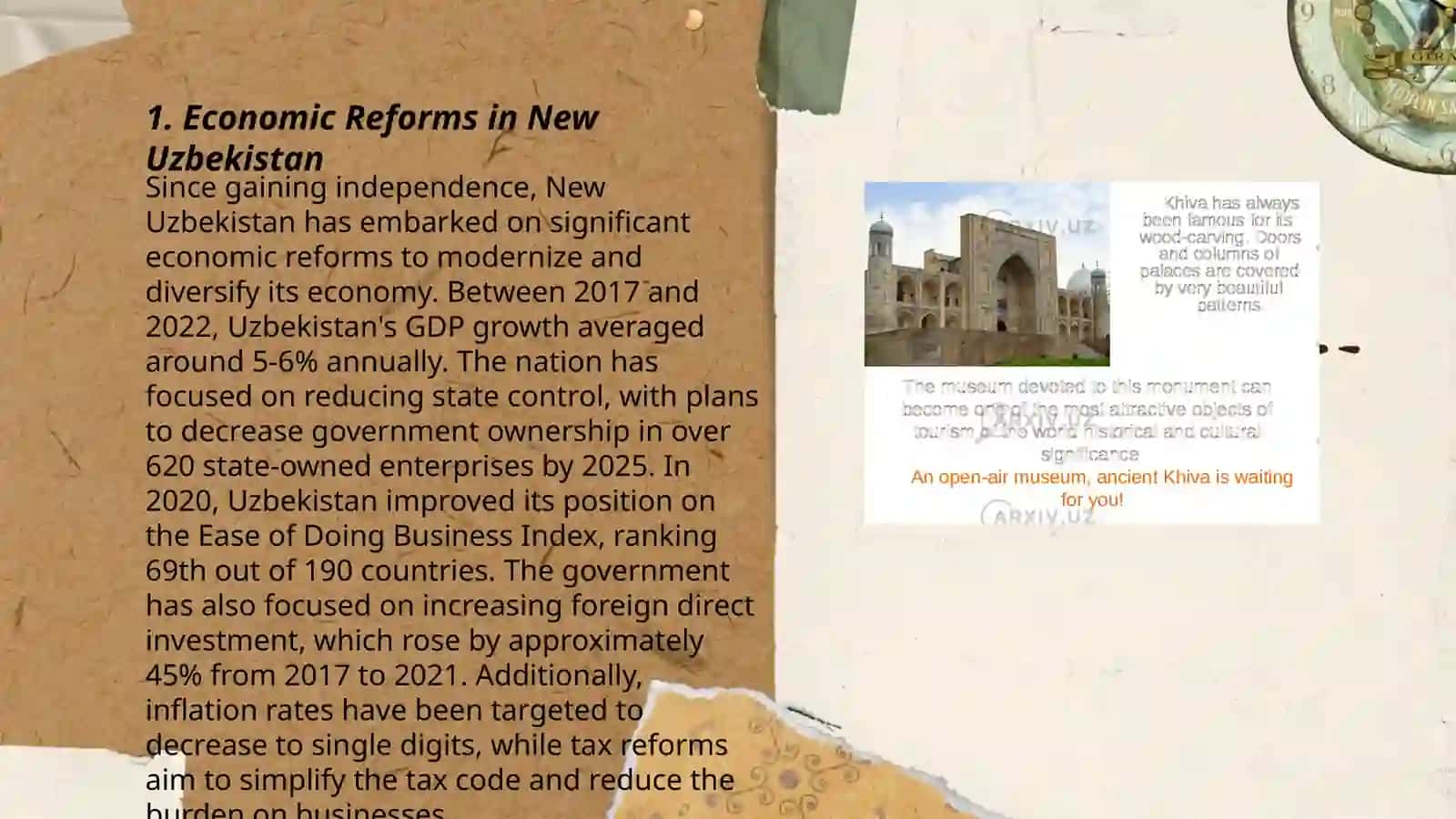 Economic Reforms in New Uzbekistan 3
