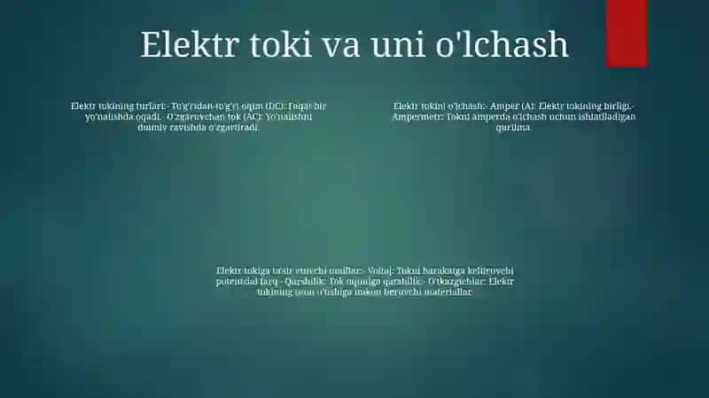 Elektr Zaryadi Va Elektr Toki 3