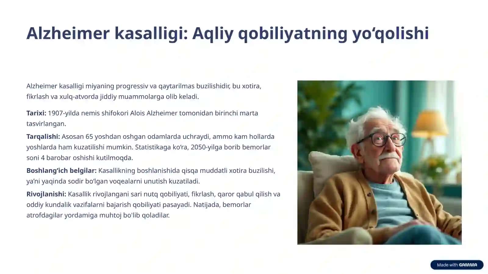 Nerv sistemasining degenerativ kasalliklari 3