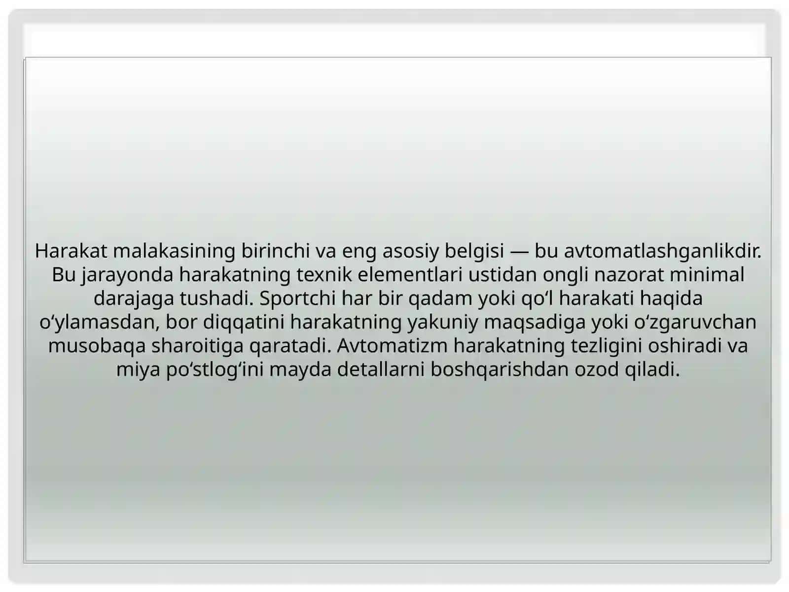 Harakat malakasi 3