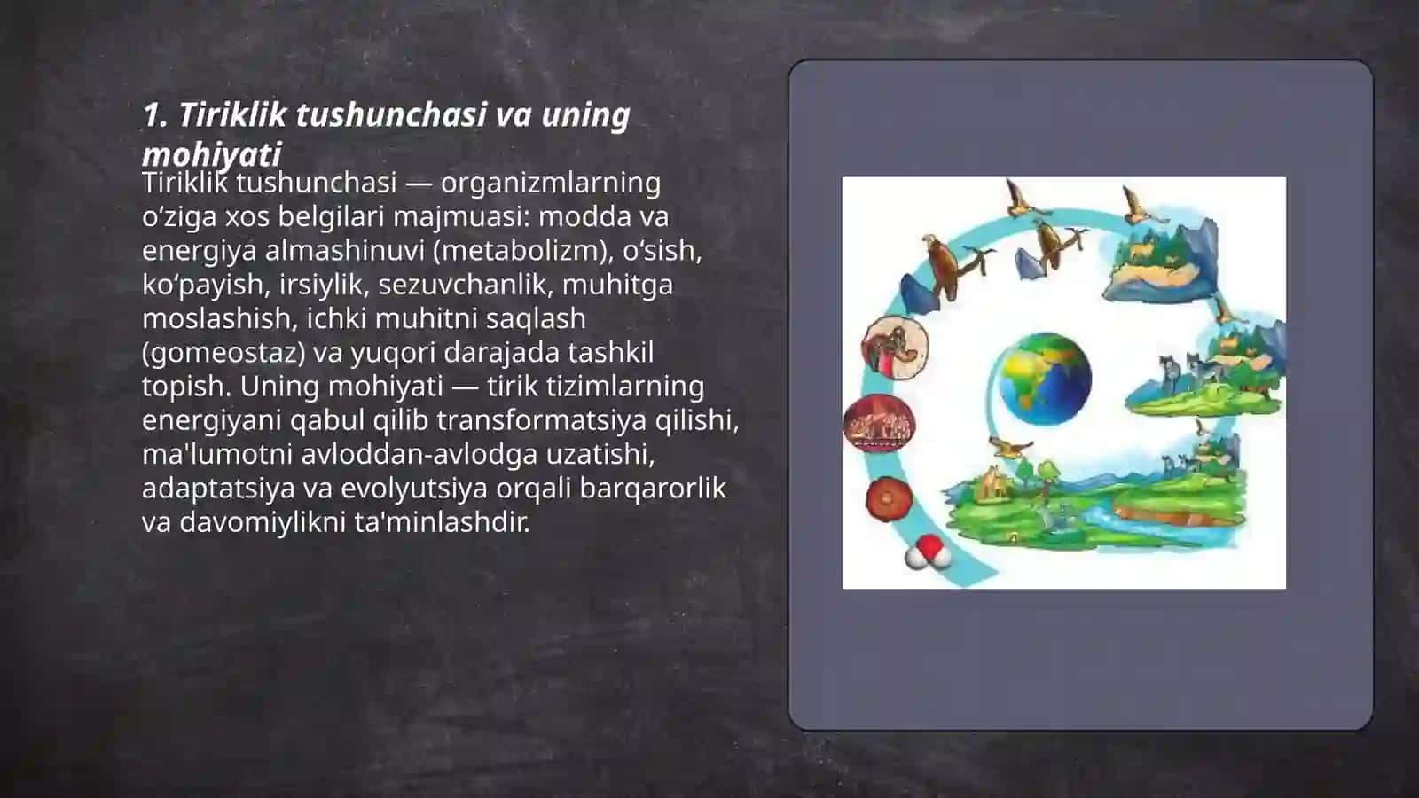 Tiriklikning mohiyati va darajalari 3