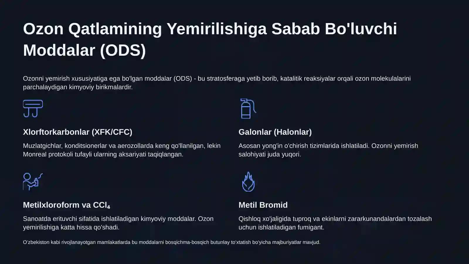 Ozon Qatlamining Yemirilishi Muammosi: Sabablari va Yechimlari 3