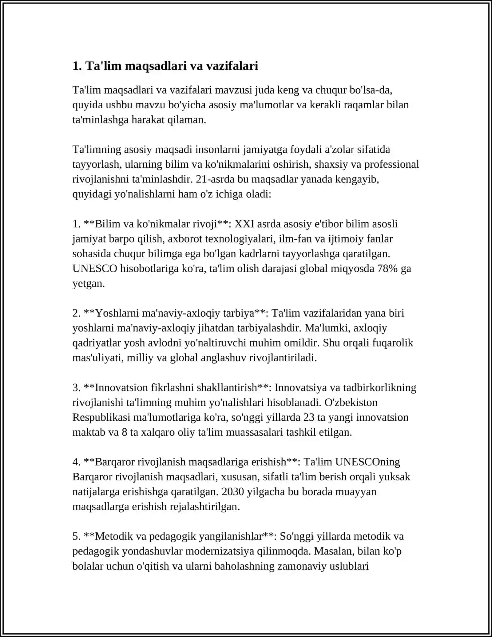 TA’LIM METODLARI VA VOSITALARI 3