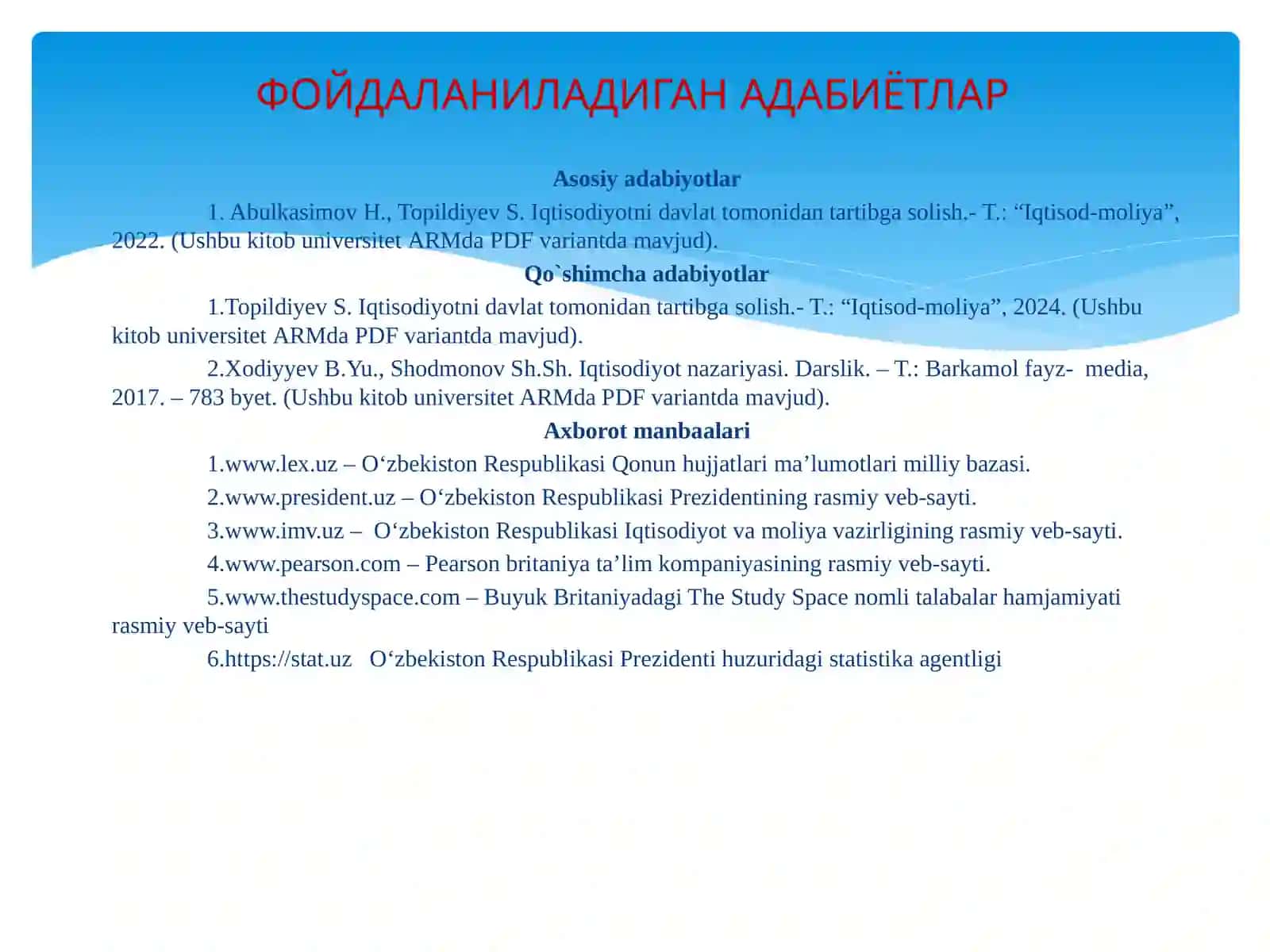 Иқтисодиёт назарияси 3